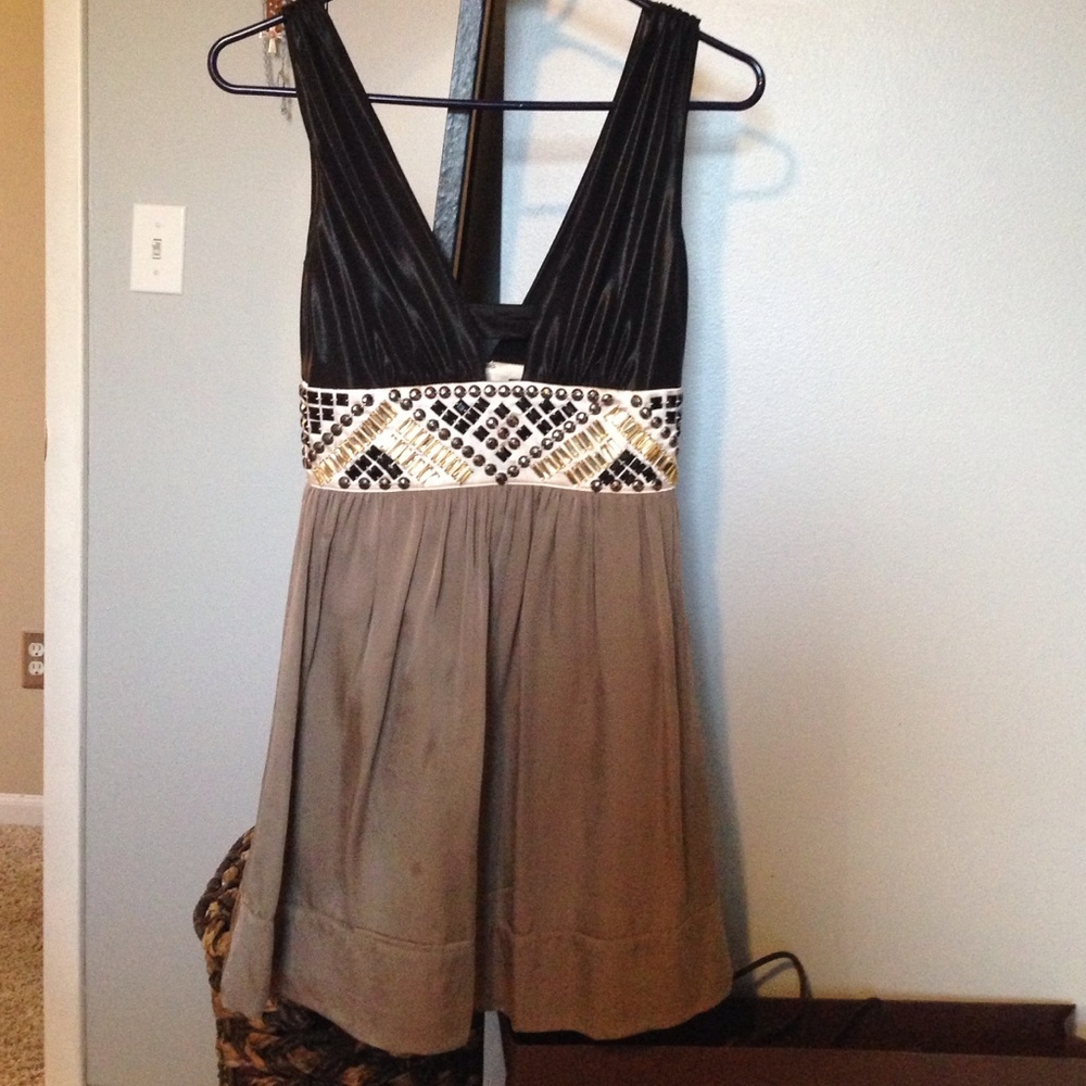Bebe beaded dress